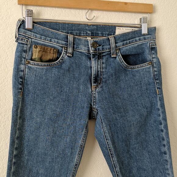 rag & bone The Dre Boyfriend Skinny Killburn Camo Patch Pocket Women's 25 $275 - Picture 6 of 10